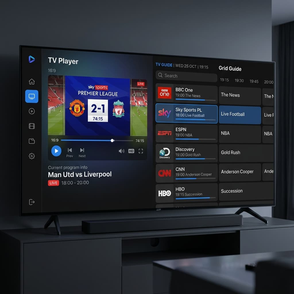 IPTV App Development Preview